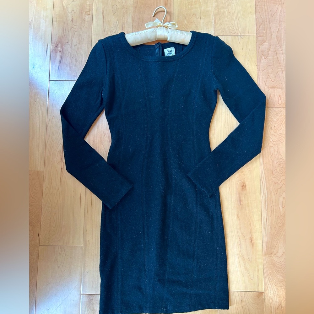 L’Agence Wool Fitted Mini Dress Size 2
